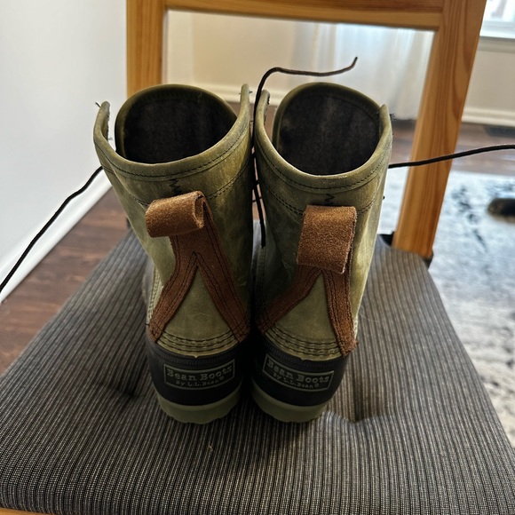 L.L. Bean Suede Bean Boots NWOT - Picture 3 of 5
